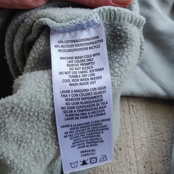 Calvin Klein Sweatshirt CK Classic Crewneck Sweater Gray Pullover Womens Small S - Picture 4 of 8